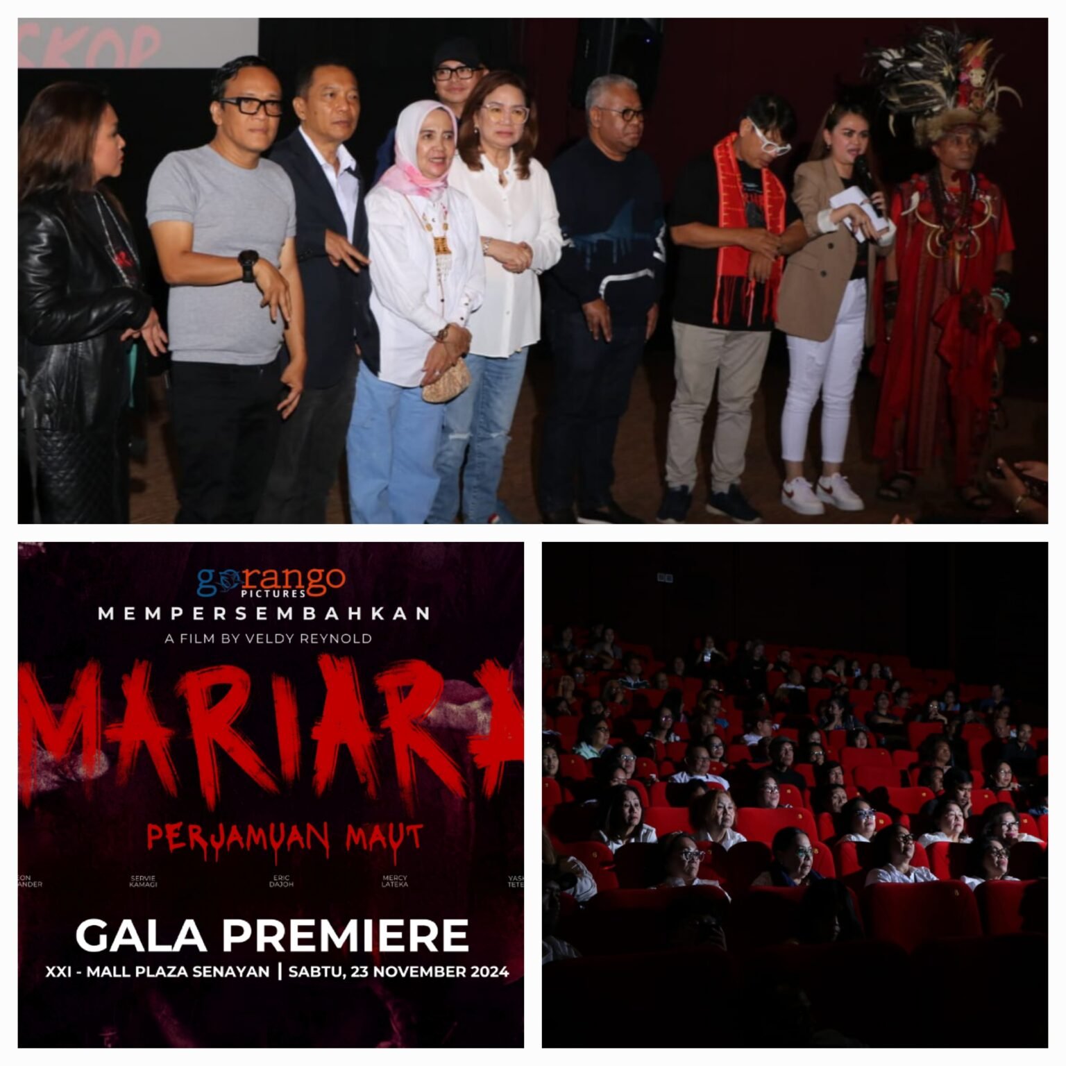 Mayted Ibu Patris Rumbayan ‘Mayted’ Suport Film Mariara – SIKLUS INDONESIA
